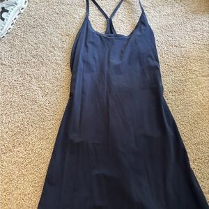 Navy Blue Exercise Dress